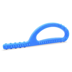ARK Tyggeredskab Goshabunga Grabber Tube Textured-Kongeblå (hård)