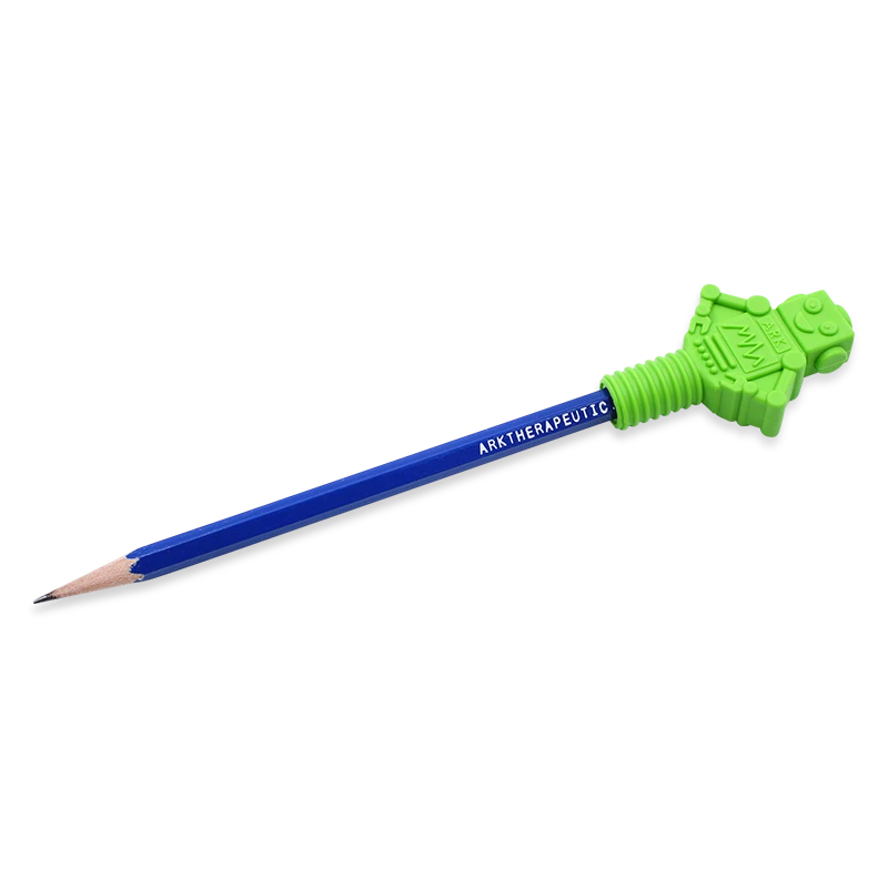 ARK Tyggetop Robochew Chewabe til blyant-Limegrøn (medium)