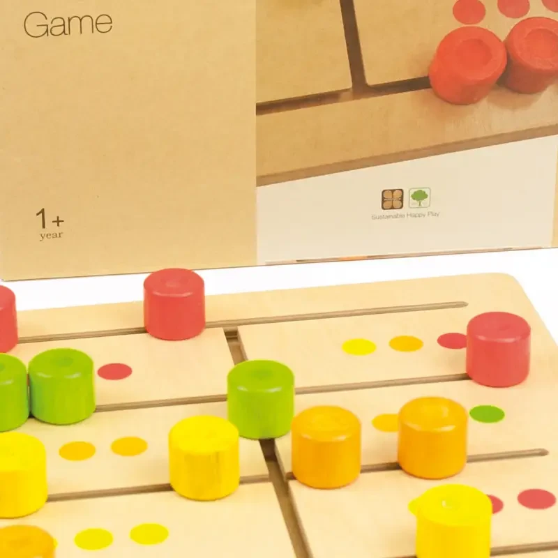 Andreu Toys - Farvematch skydebræt – lær farver gennem leg