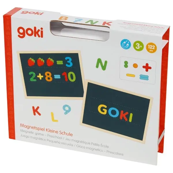 Goki Magnet — tal og bogstaver 122 stk.