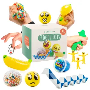 Fidgetkasse - 11 stk. fidgets A0651