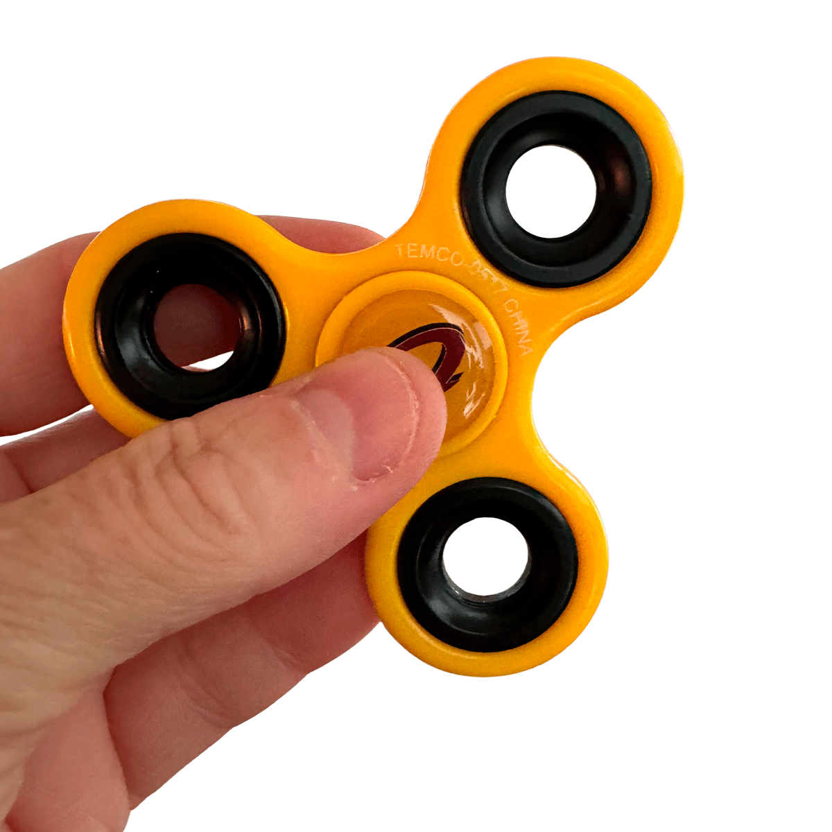 Fidget Spinner PRO Gul Ø 7 cm. 44-Spinnerred