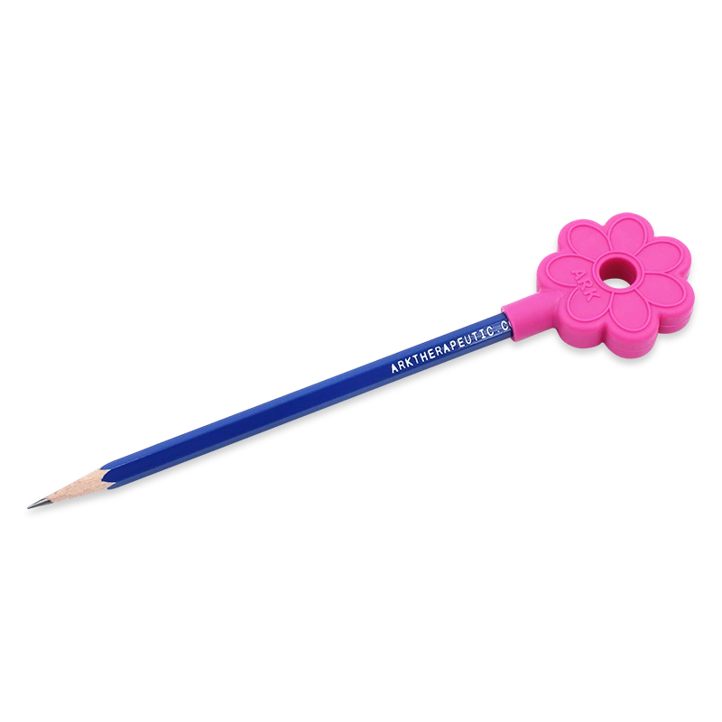 ARK Flower Tyggetop til blyant-Hot pink (medium) 3-337037-Hot pink (medium)