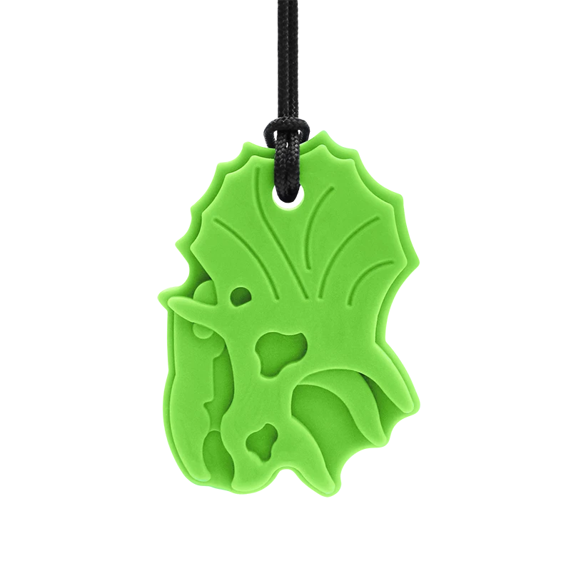 ARK Tyggehalskæde Triceratops Dinosaur-Limegrøn (medium) 3-337026-Limegrøn (medium)