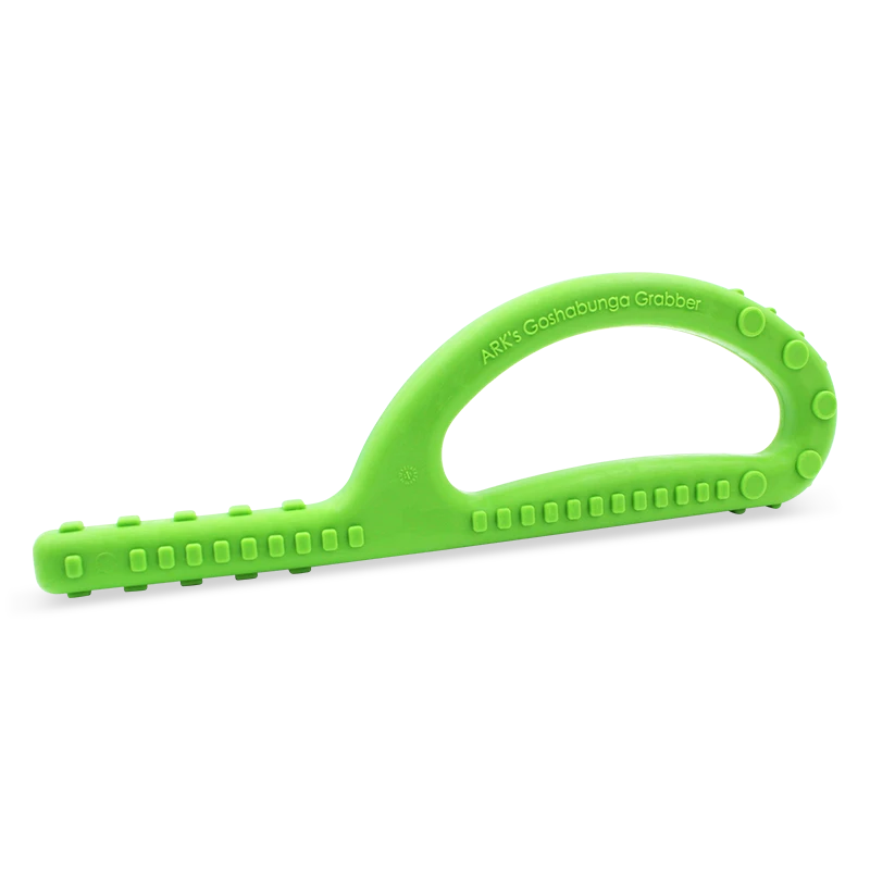 ARK Tyggeredskab Goshabunga Grabber Tube Textured-Limegrøn (medium) 3-337027-Limegrøn (medium)