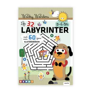 Wacky Wonders Opgavehæfte - Labyrinter 9788794216623