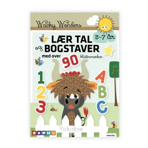 Wacky Wonders Opgavehæfte - Lær tal og bogstaver 9788794216609