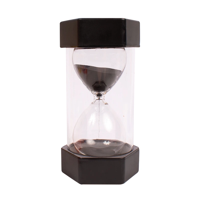Timeglas 16 cm - 30 minutter Timer16black
