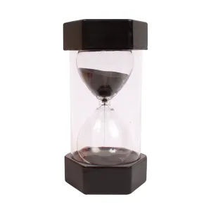 Timeglas 16 cm - 30 minutter Timer16black