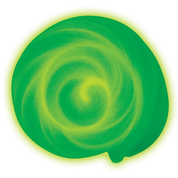Crazy Aarons Putty Slim - Ø 10 cm - Aurora Sky - Glow In The Dark CA-AS020