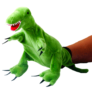 Beleduc Hånddukke - T-Rex B40105