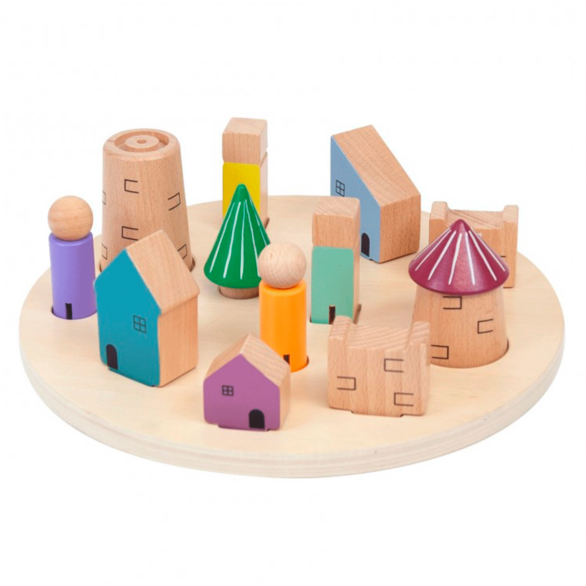 Andreau Toys - 3D puslespil med landsby X-40164923