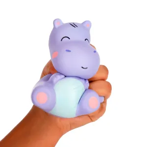 Anti-stressbold Flodhest duftende - Ø10 cm