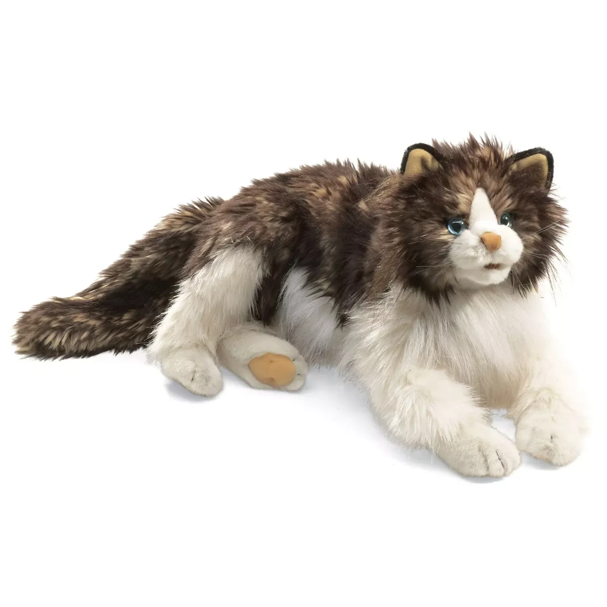 Hånddukke Katten Thorvald – 70 cm