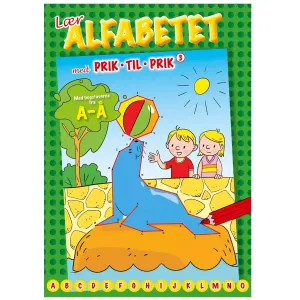 Bolden Malebog - Lær alfabetet med prik til prik (søløve)