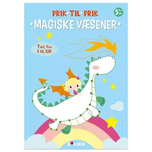 Bolden Malebog - Prik til prik 1-20, Magiske væsener