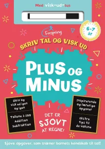 Bolden Opgavebog - Skriv tal og visk ud: Plus og minus