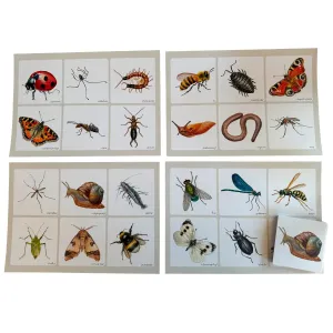 ABCLeg Billedlotteri - Insekter & smådyr