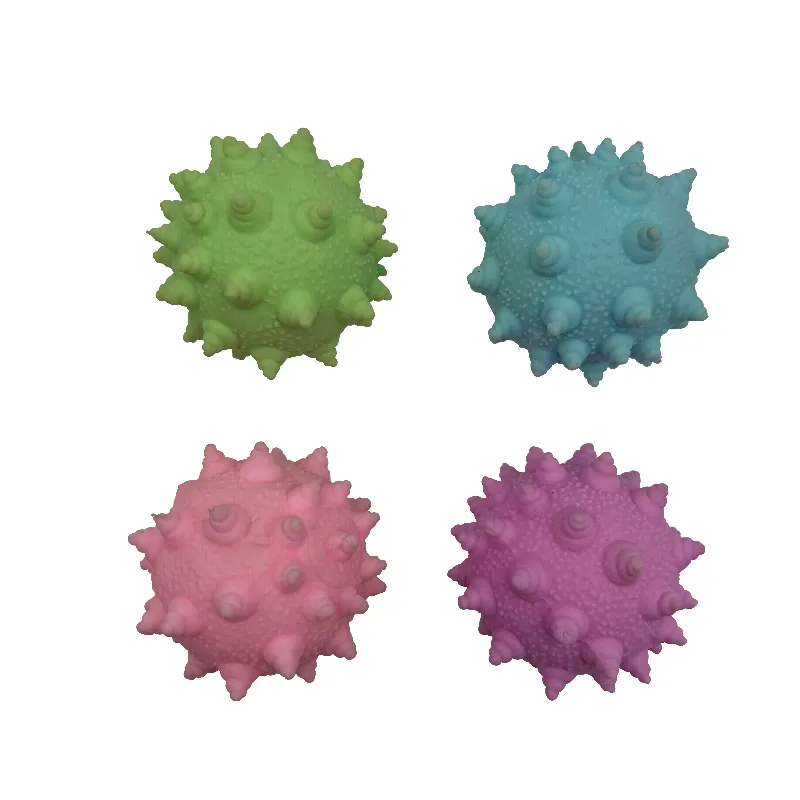Alien stressbolde – 4 stk. med pigget struktur
