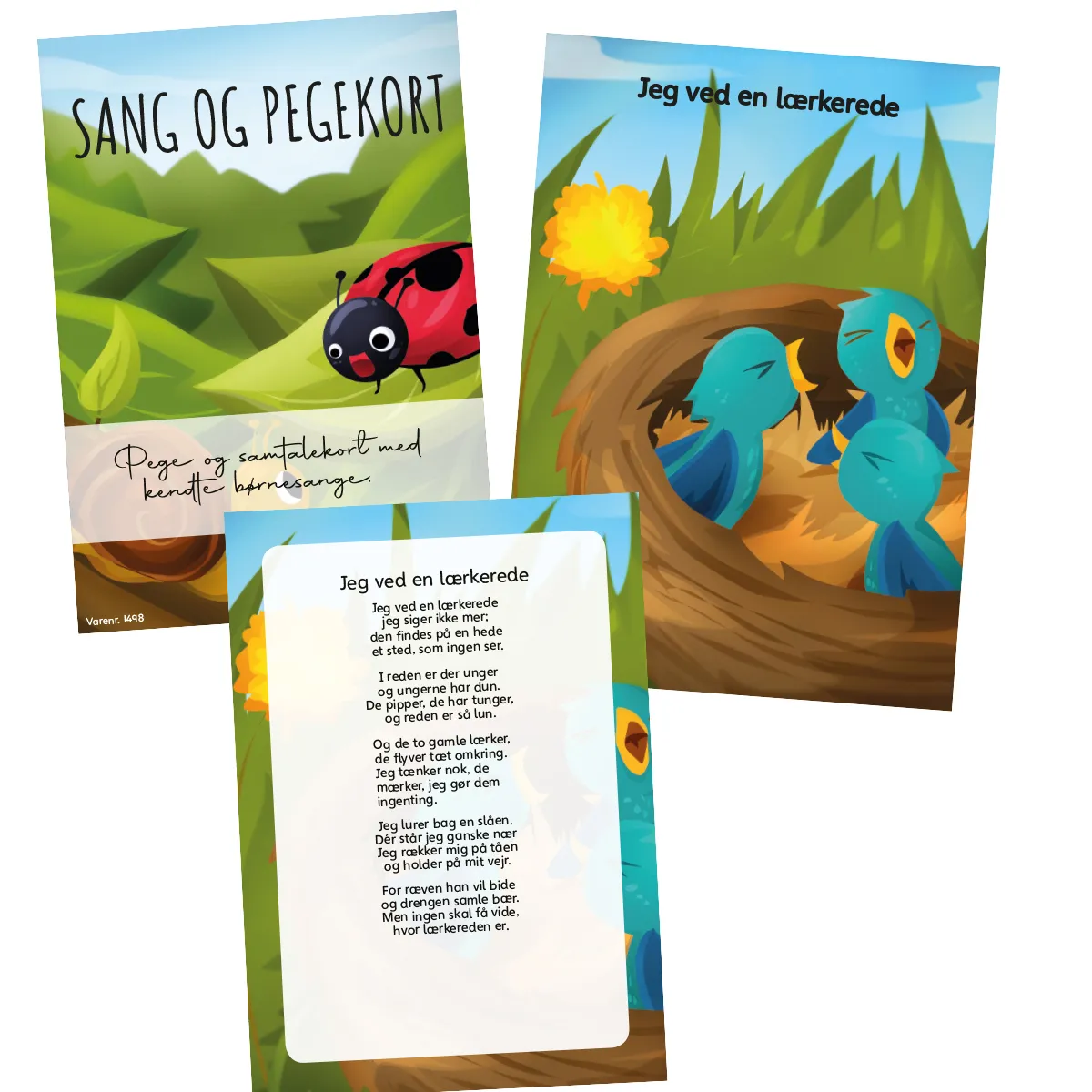 Abcleg Sangkort  - Kendte børnesange 99-500819