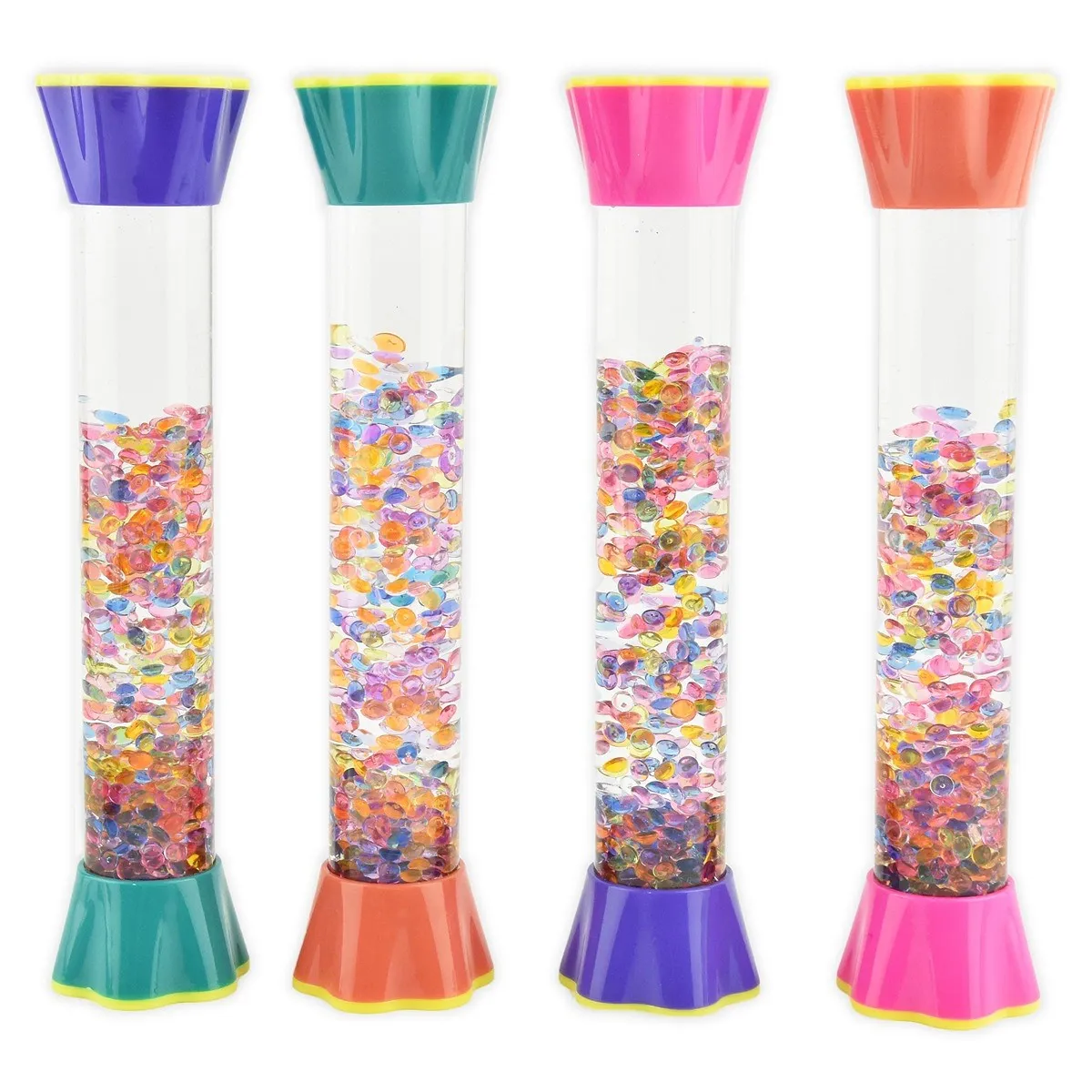 Timeglas m.glimmer-effekt, asst farver 50166