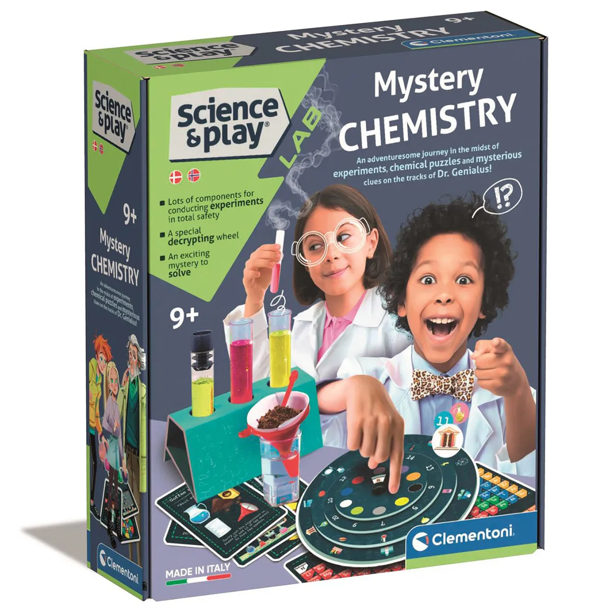 Clementoni Science & Play - Kemi-mysteriet videnskabssæt I-78820
