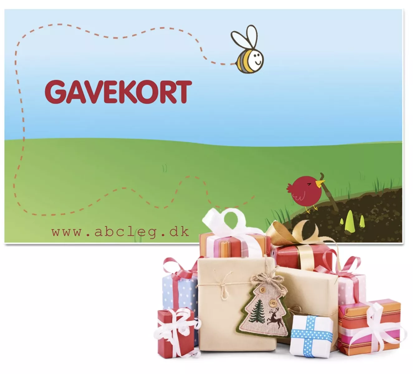 Gavekort - Indpakket kr. 300 3892