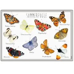Abcleg Dækkeserviet - Sommerfugle 99-Sommerfugledæk