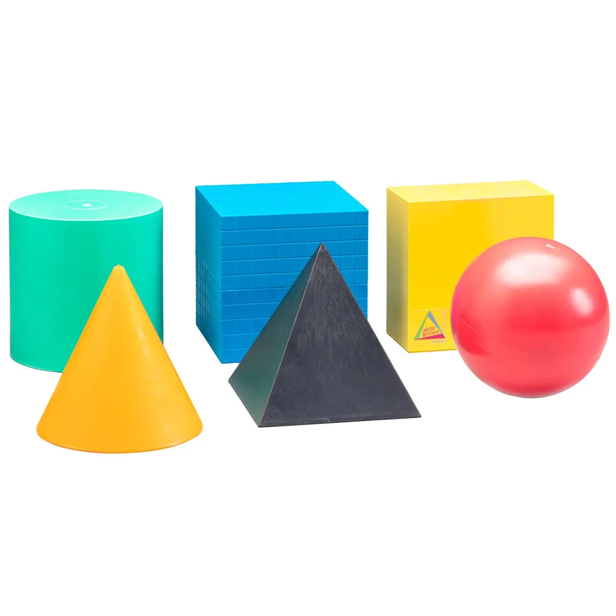 Geometrisæt - 6 figurer i farver 039601.000