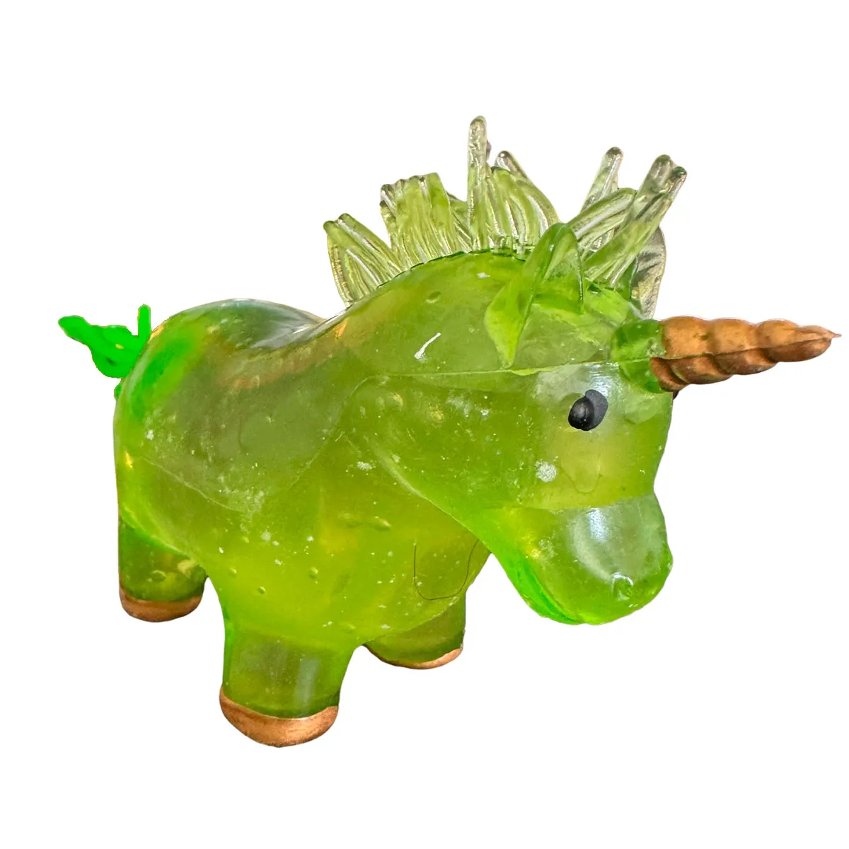 Klemmedyr Enhjørning Glitter-Grøn 3459-Grøn