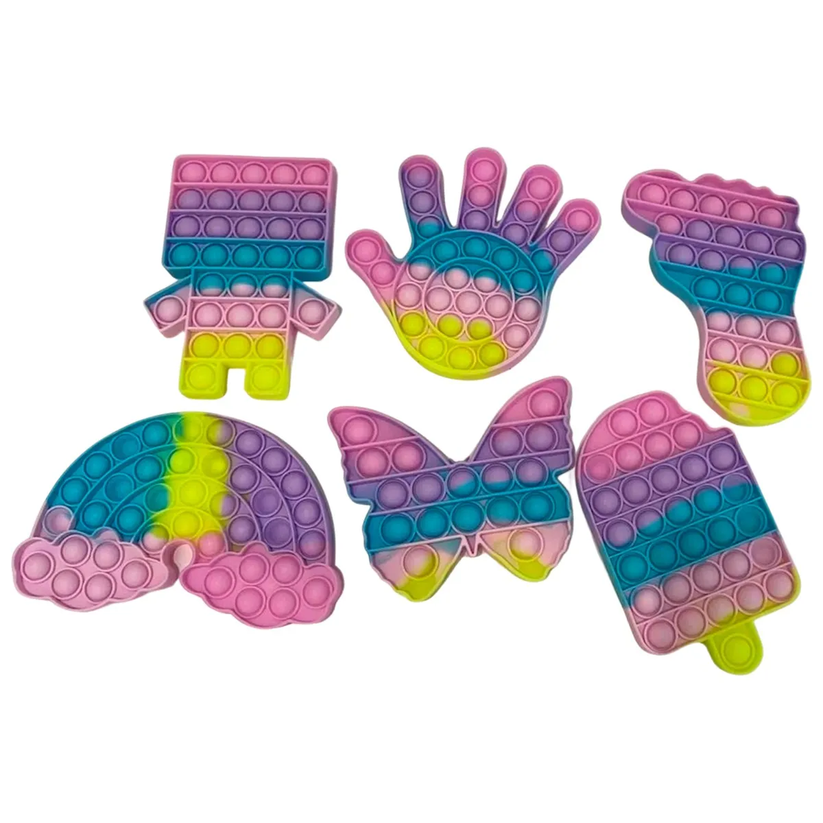 Push popper Multifarvet Ass. Ø 12 cm. 9263