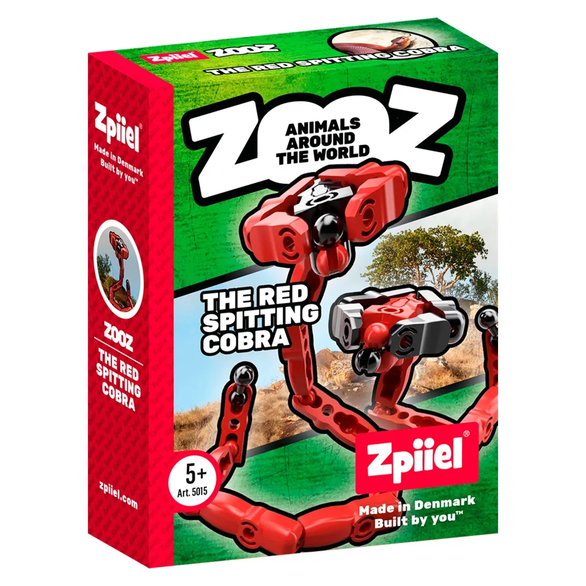Zpiiel Byggesæt - The Red Spitting Cobra Z-FIGcobra