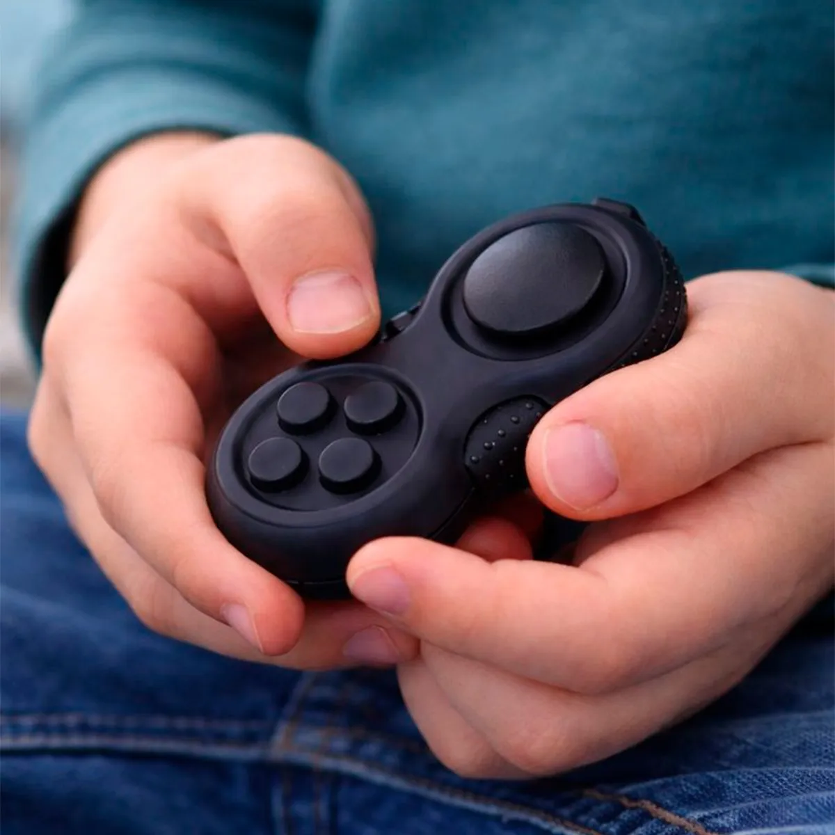 Fidget pad - Sort X-004700