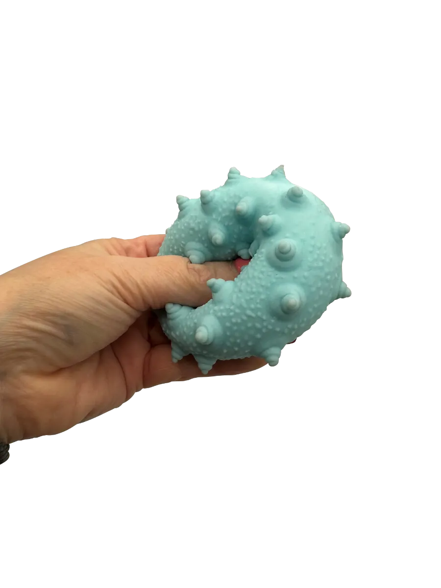 Alien stressbolde – 4 stk. med pigget struktur X-011939