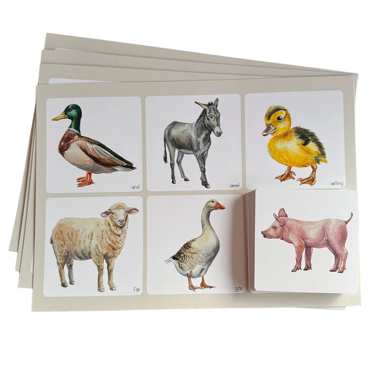 ABCLeg Billedlotteri - Bondegårdsdyr 99-BilBondegaard