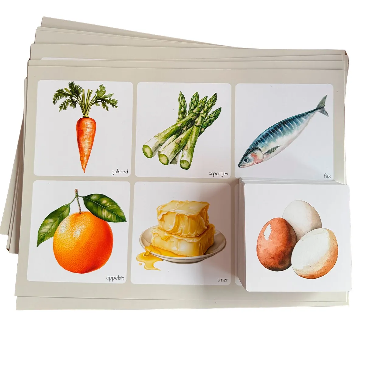 ABCLeg Billedlotteri - Madvarer 99-BilMadvare