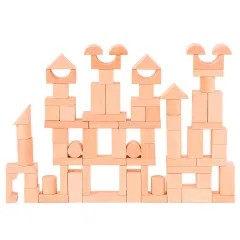 Byggeklodser natur 100 stk. X-40161014