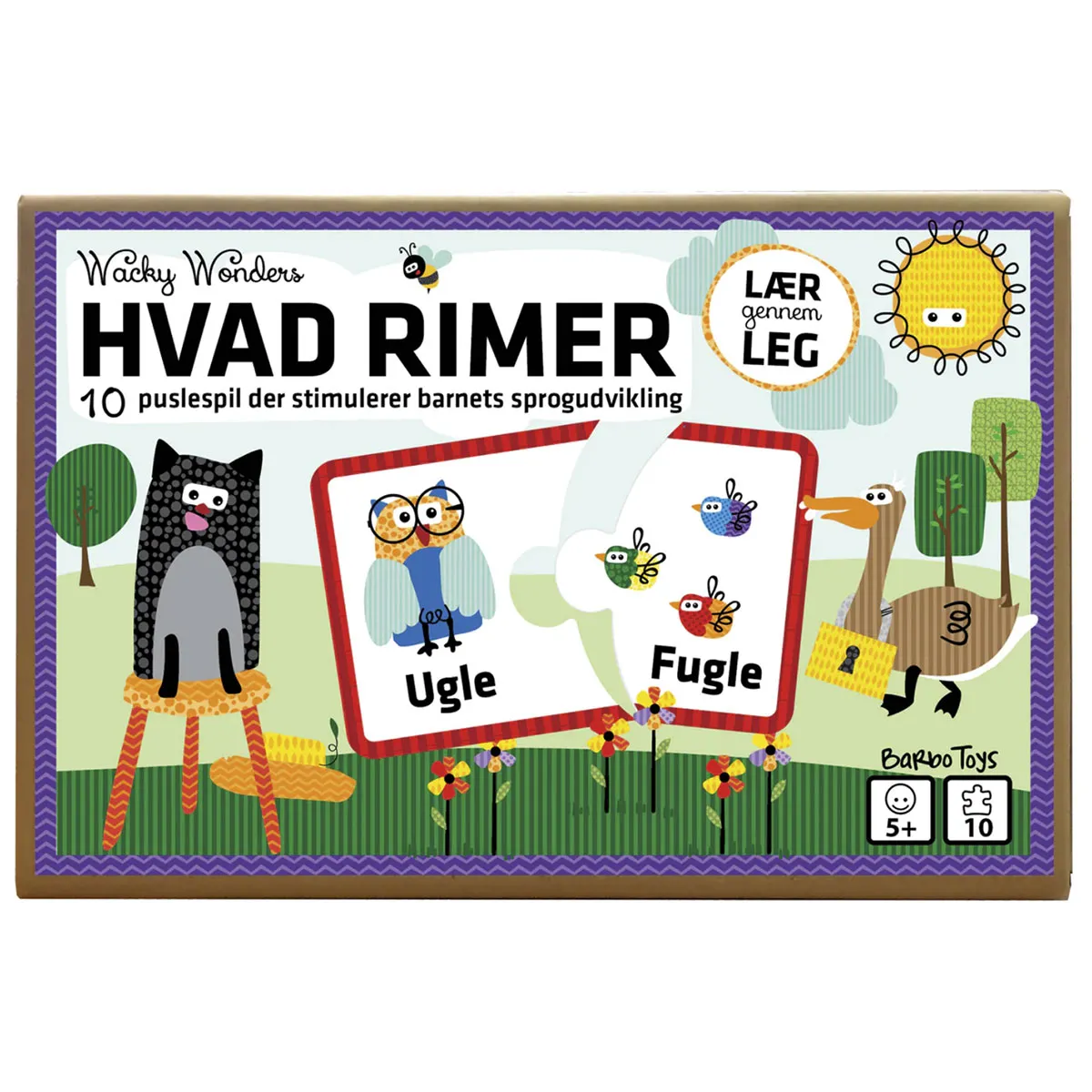 Wacky Wonders Hvad rimer - Puslespil 90-3391