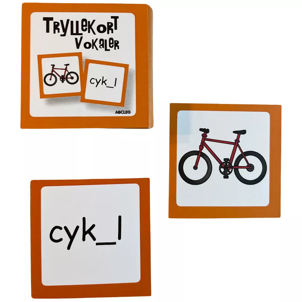 Abcleg Tryllekort - Find vokalen inkl. trylletårn 99-500871