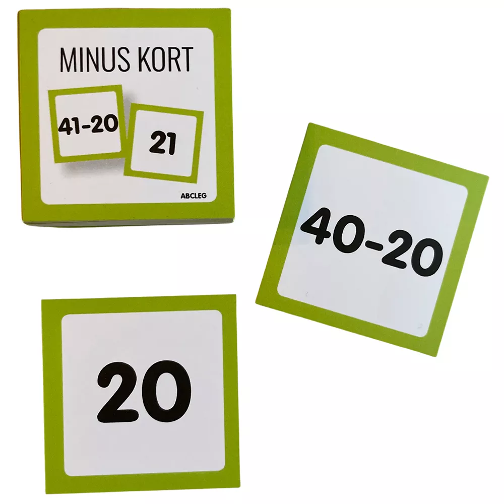 Abcleg Tryllekort - Minus inkl. trylletårn 99-500918