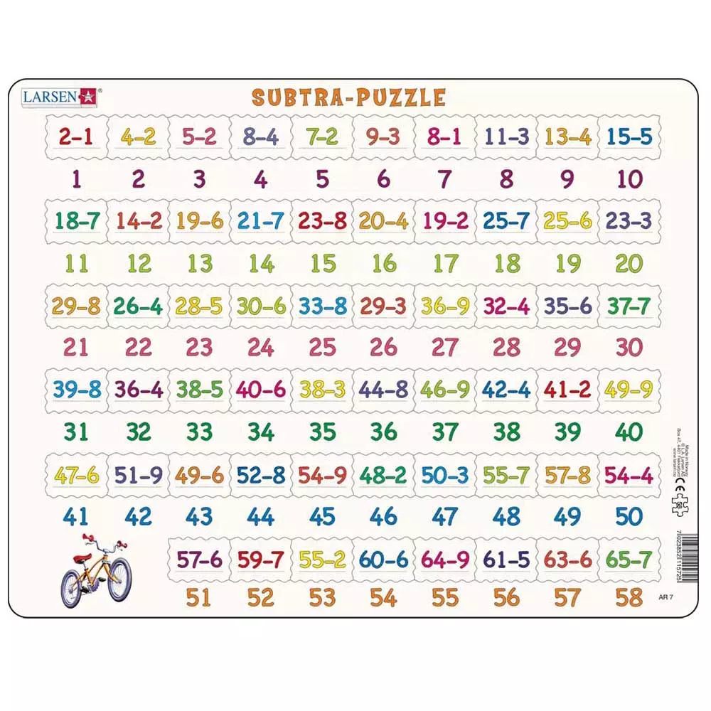 Larsen Puslespil - Matematik Minus 37-AR7