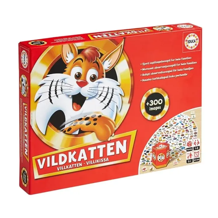 EDUCA Vildkatten Classic — familiespillet der skaber latter