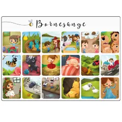 Abcleg Dækkeserviet - Børnesange 99-500574