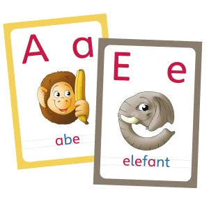 Abcleg Bogstavkort - Vokaler og konsonanter A4 99-500123