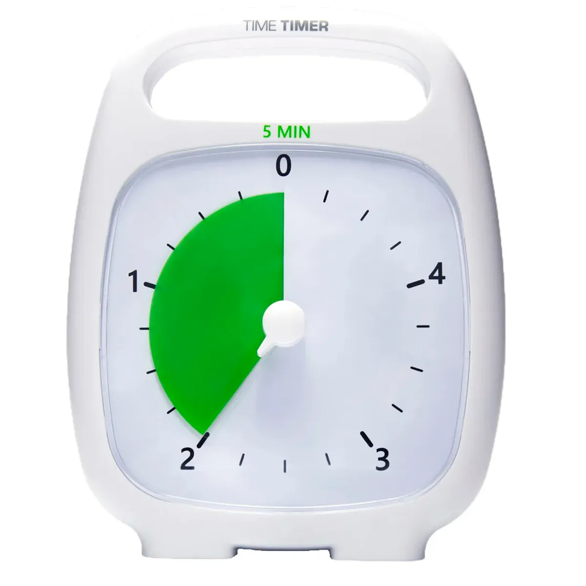 Time Timer PLUS Hvid (14x18 cm.) - 5 min. Jac5036