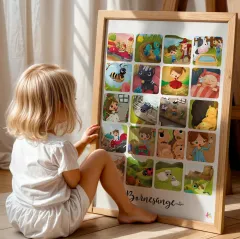 Abcleg Sangplakat - Kendte børnesange 99-500796