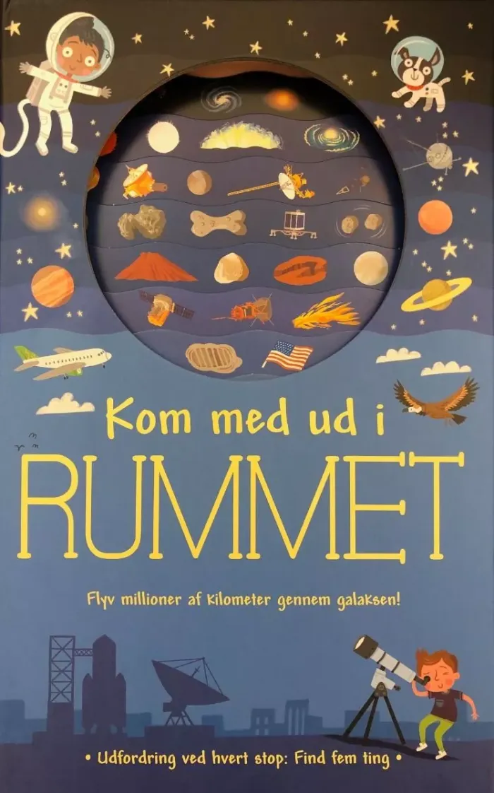 Globe Faktabog — Kom med ud i rummet