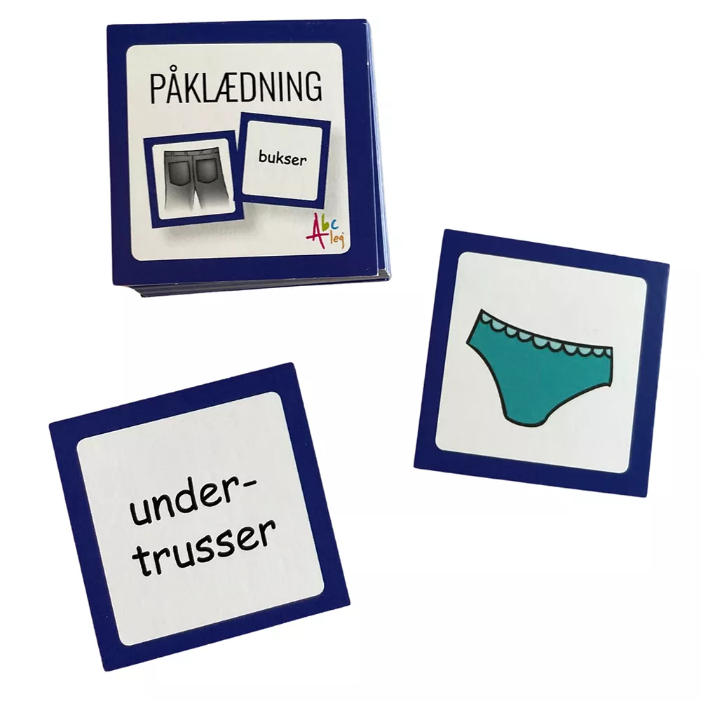 Abcleg Tryllekort - Påklædning inkl. trylletårn 99-500925