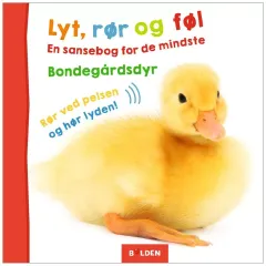 Bolden Papbog - Lyt, rør og føl med bondegårdsdyr 4-9788772051642