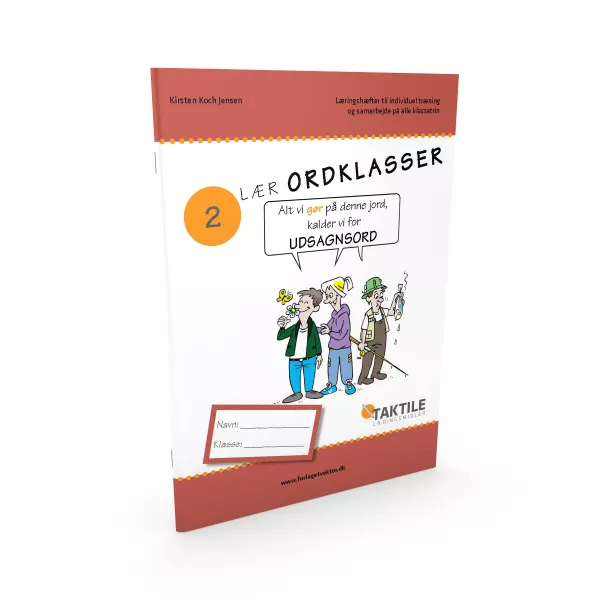 Lær ordklasser 2 - Udsagnsord - Opgavehæfte 101-09